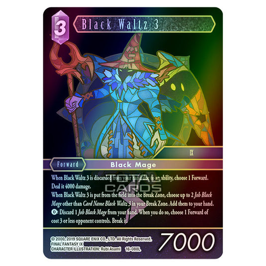 Final Fantasy - Emissaries of Light - Black Waltz 3 - (16-088L) (Foil)