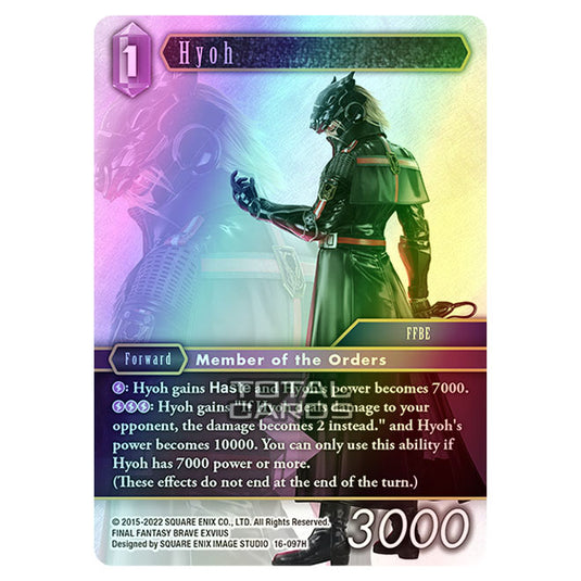 Final Fantasy - Emissaries of Light - Hyoh - (16-097H) (Foil)