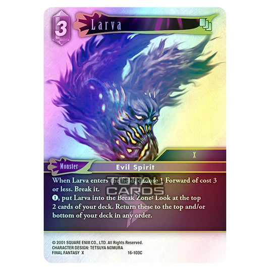 Final Fantasy - Emissaries of Light - Larva - (16-103C) (Foil)