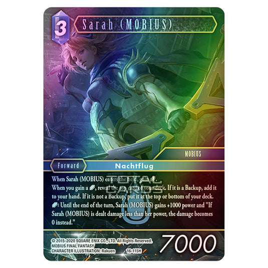 Final Fantasy - Emissaries of Light - Sarah (MOBIUS) - (16-115H) (Foil)