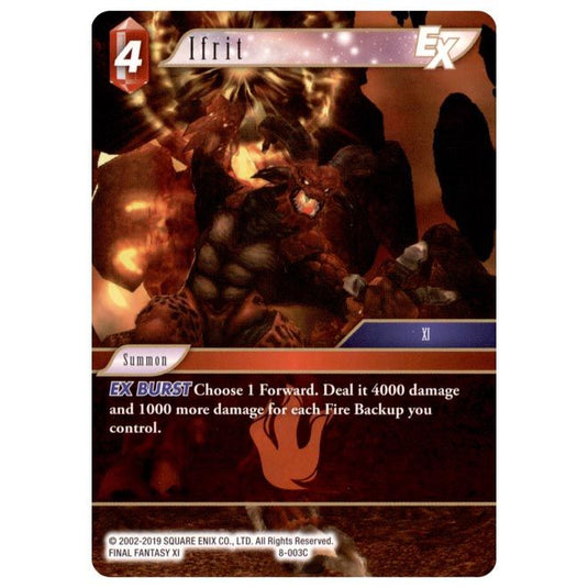 Final Fantasy - Opus 8 - Ifrit - (8-003C)