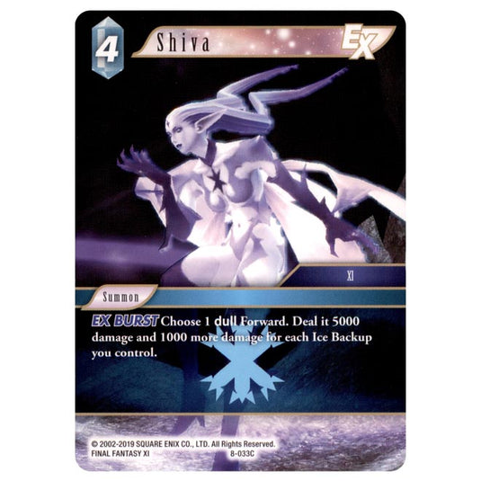 Final Fantasy - Opus 8 - Shiva - (8-033C)