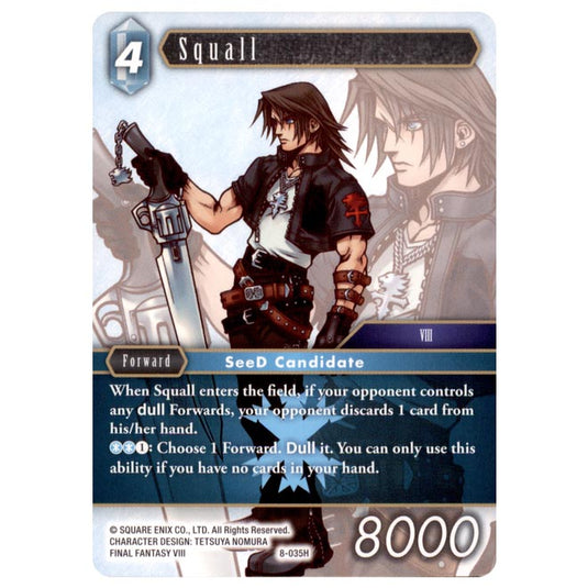 Final Fantasy - Opus 8 - Squall - (8-035H)