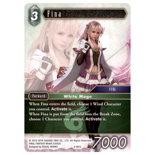 Final Fantasy - Opus 8 - Fina - (8-061C)