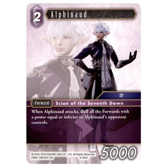 Final Fantasy - Opus 8 - Alphinaud - (8-092C)