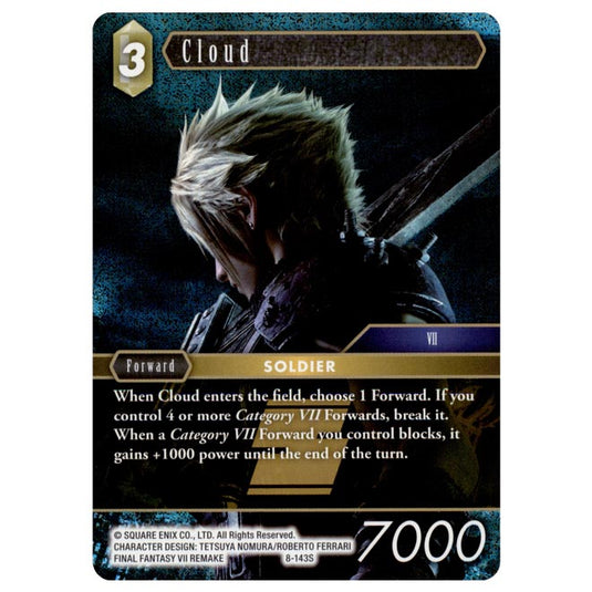 Final Fantasy - Opus 8 - Cloud - (8-143S)