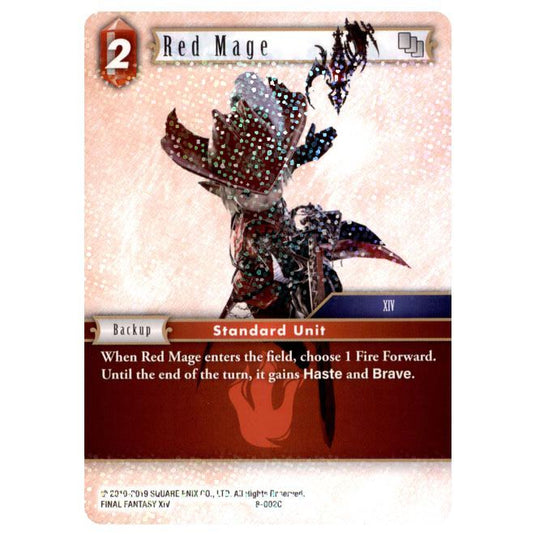 Final Fantasy - Opus 8 - Red Mage - (8-002C) - Foil