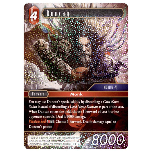 Final Fantasy - Opus 8 - Duncan - (8-014L) - Foil