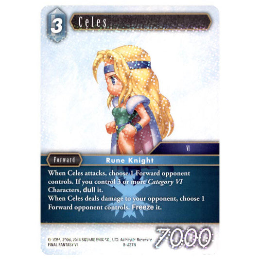 Final Fantasy - Opus 8 - Celes - (8-037R) - Foil