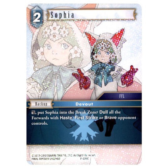 Final Fantasy - Opus 8 - Sophia - (8-038C) - Foil