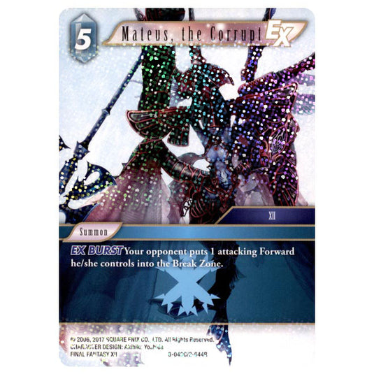 Final Fantasy - Opus 8 - Mateus, the Corrupt - (8-040R) - Foil