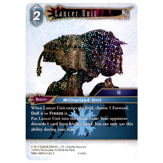 Final Fantasy - Opus 8 - Lancer Unit - (8-044C) - Foil