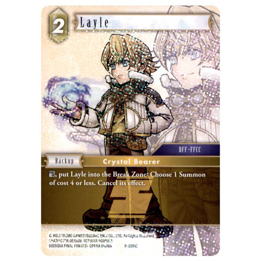 Final Fantasy - Opus 8 - Layle - (8-088C) - Foil