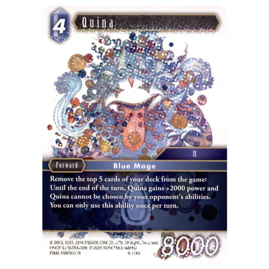 Final Fantasy - Opus 8 - Quina - (8-114H) - Foil