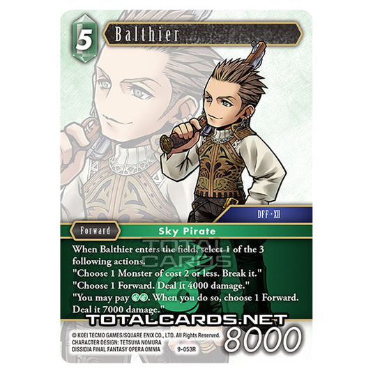 Final Fantasy - Opus 9 - Balthier - (9-053R)