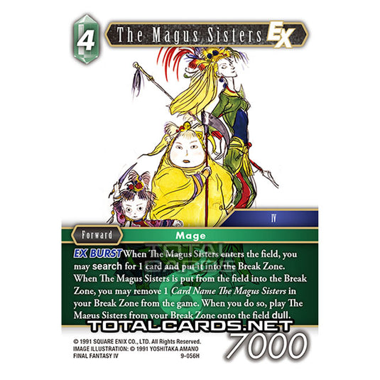 Final Fantasy - Opus 9 - The Magus Sisters - (9-056H)