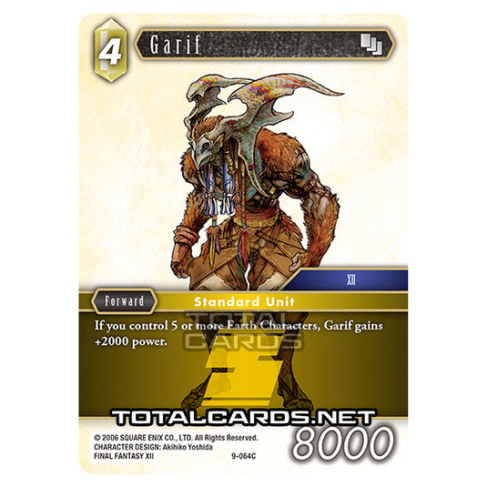 Final Fantasy - Opus 9 - Garif - (9-064C)