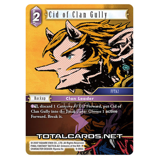 Final Fantasy - Opus 9 - Cid of Clan Gully - (9-085C)