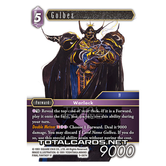 Final Fantasy - Opus 9 - Golbez - (9-087H)