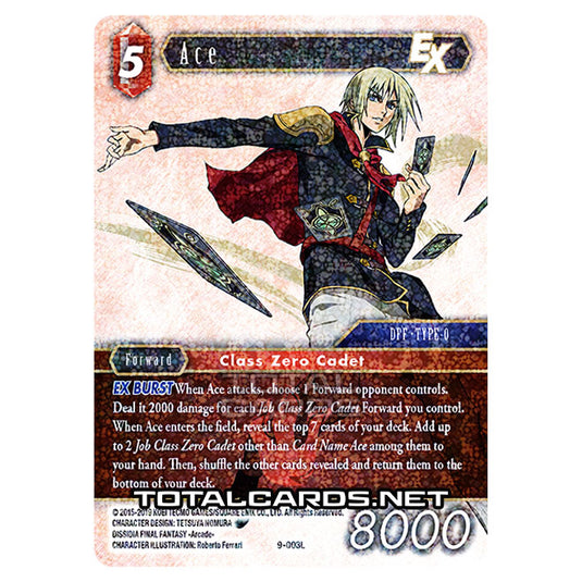 Final Fantasy - Opus 9 - Ace - (9-003L) (Foil)