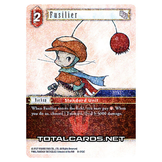 Final Fantasy - Opus 9 - Fusilier - (9-013C) (Foil)