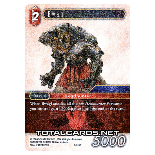 Final Fantasy - Opus 9 - Bwagi - (9-016C) (Foil)