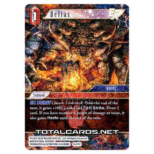 Final Fantasy - Opus 9 - Belias - (9-017C) (Foil)