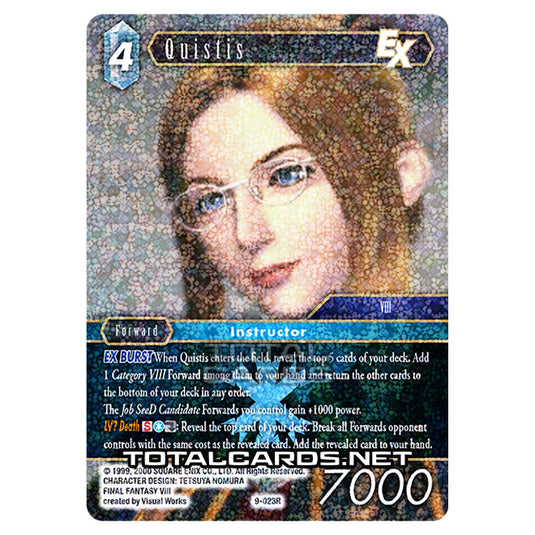 Final Fantasy - Opus 9 - Quistis - (9-023R) (Foil)