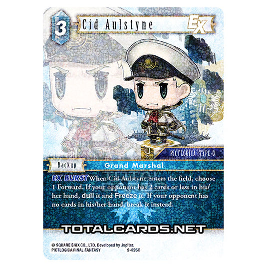 Final Fantasy - Opus 9 - Cid Aulstyne - (9-026C) (Foil)