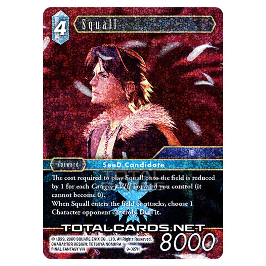 Final Fantasy - Opus 9 - Squall - (9-027H) (Foil)