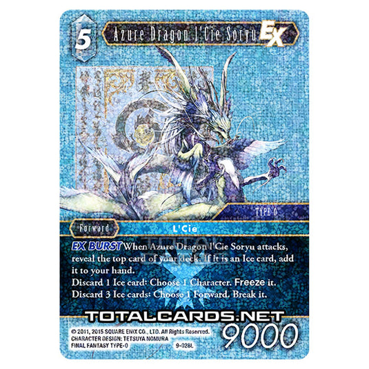 Final Fantasy - Opus 9 - Azure Dragon l'Cie Soryu - (9-028L) (Foil)