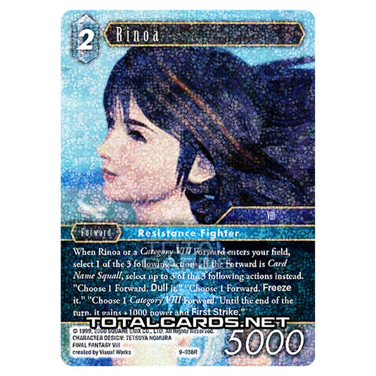 Final Fantasy - Opus 9 - Rinoa - (9-038R) (Foil)