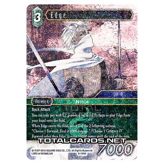 Final Fantasy - Opus 9 - Edge - (9-045H) (Foil)