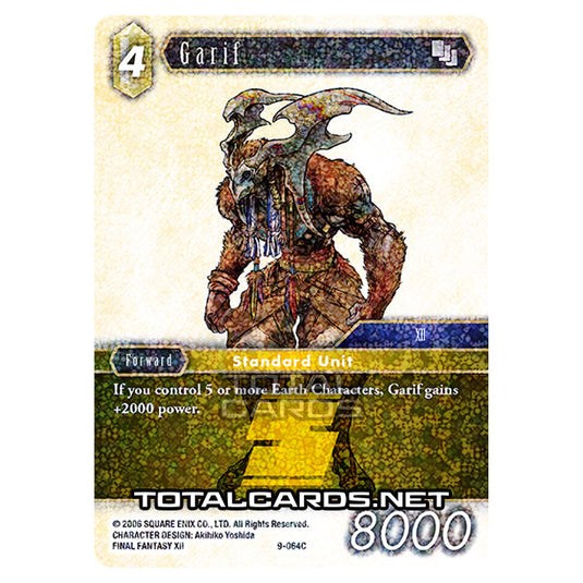 Final Fantasy - Opus 9 - Garif - (9-064C) (Foil)