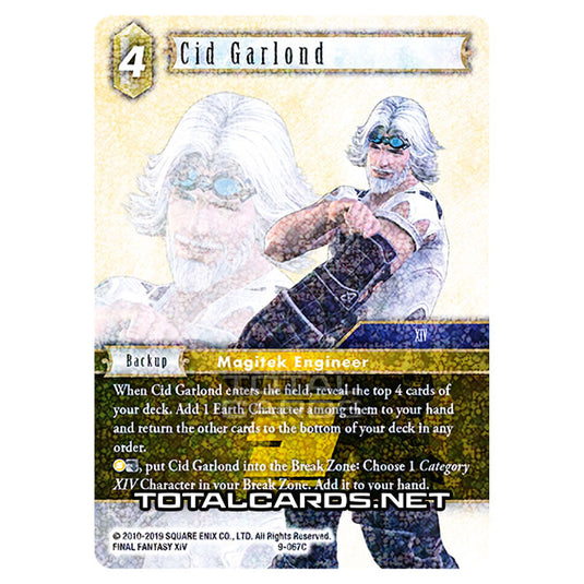 Final Fantasy - Opus 9 - Cid Garlond - (9-067C) (Foil)