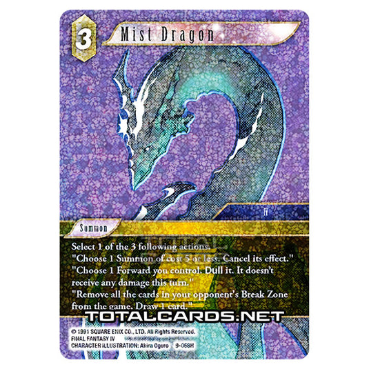 Final Fantasy - Opus 9 - Mist Dragon - (9-068H) (Foil)