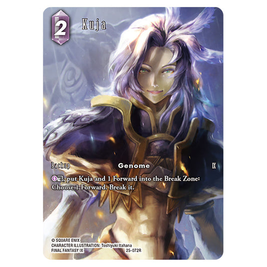 Kuja 25-072R-a card from the Final Fantasy set Tears of the Planet