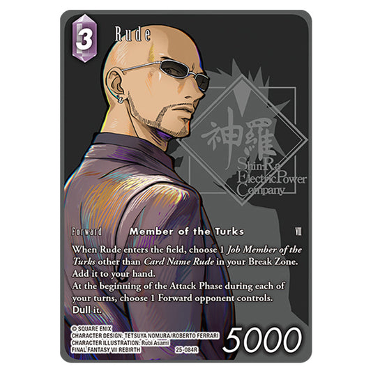 Rude 25-084R-a card from the Final Fantasy set Tears of the Planet