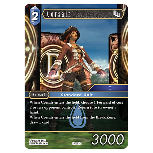 Corsair 25-093C card from the Final Fantasy set Tears of the Planet
