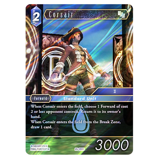 Corsair 25-093C card from the Final Fantasy set Tears of the Planet