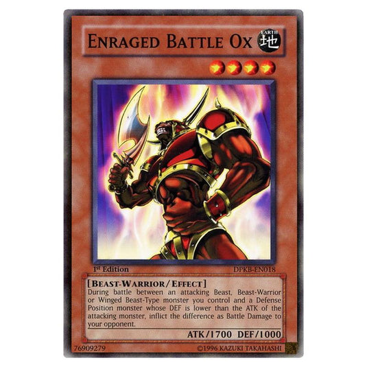 Yu-Gi-Oh! - Duelist Pack - Kaiba - Enraged Battle Ox (Common) DPKB-EN018