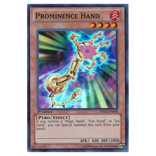 Yu-Gi-Oh! - Dragons of Legend - Prominence Hand (Super Rare) DRLG-EN048