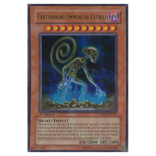 Yu-Gi-Oh! - Ancient Prophecy - Earthbound Immortal Cusillu (Ultra Rare) ANPR-EN016