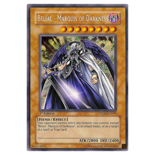 Yu-Gi-Oh! - Phantom Darkness - Belial - Marquis of Darkness (Secret Rare) PTDN-EN099