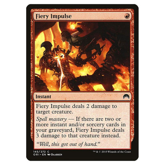 Magic The Gathering - Magic Origins - Fiery Impulse - 145/272