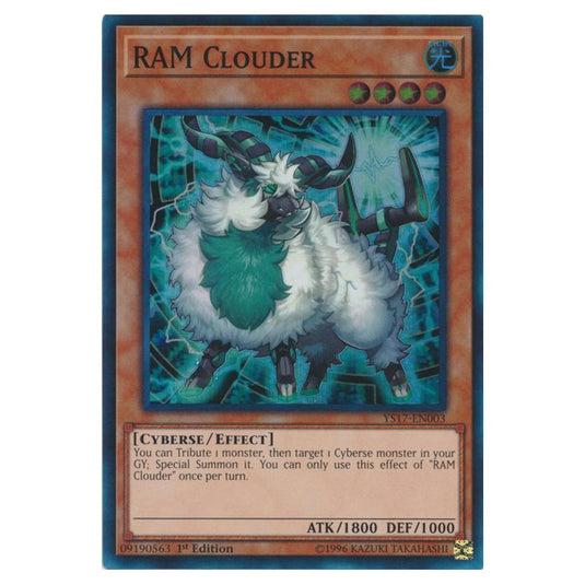 Yu-Gi-Oh! - Starter Deck - Link Strike - RAM Clouder (Super Rare) YS17-EN003