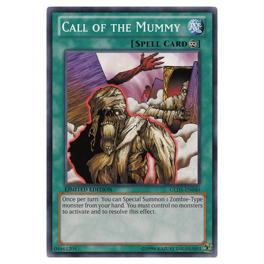 Yu-Gi-Oh! - Gold Series - Haunted Mine - Call of the Mummy (Common) GLD5-EN040