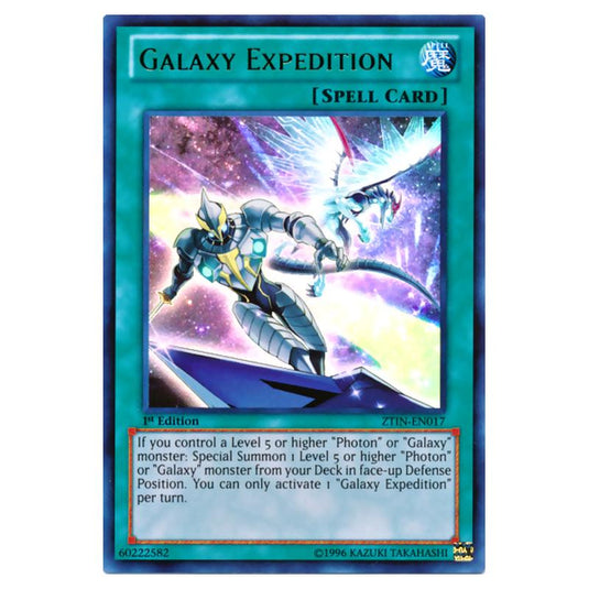 Yu-Gi-Oh! - Zexal Collection Tin - Galaxy Expedition (Ultra Rare) ZTIN-EN017