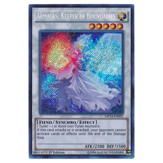 Yu-Gi-Oh! - 2014 Mega-Tin Mega Pack - Armades, Keeper of Boundaries (Secret Rare) MP14-EN095