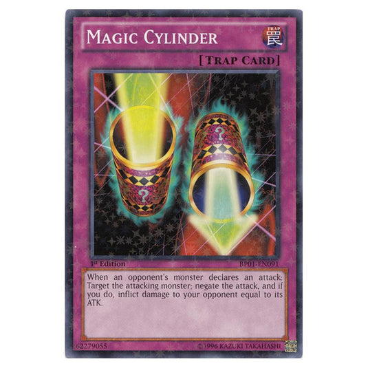 Yu-Gi-Oh! - Battle Pack - Epic Dawn - Magic Cylinder (Starfoil Rare) BP01-EN091